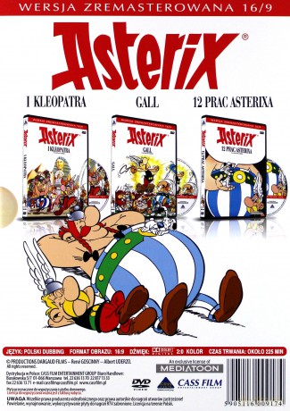 Asterix [BOX] - Gall / Asterix i Kleopatra / 12 prac Asterixa [BOX] [3DVD]