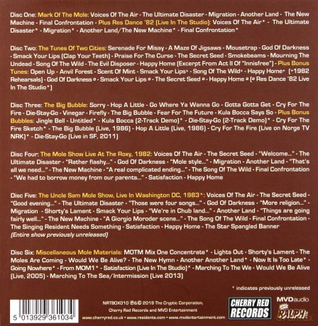 Residents: Mole Box: The Complete Mole Trilogy Preserved [6CD]