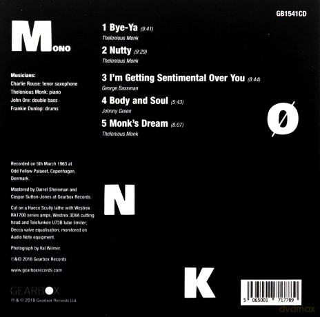 Thelonious Monk: Monk [CD]