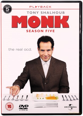 Monk Complete Series (Detektyw Monk) [34DVD]