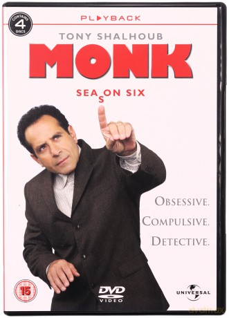 Monk Complete Series (Detektyw Monk) [34DVD]