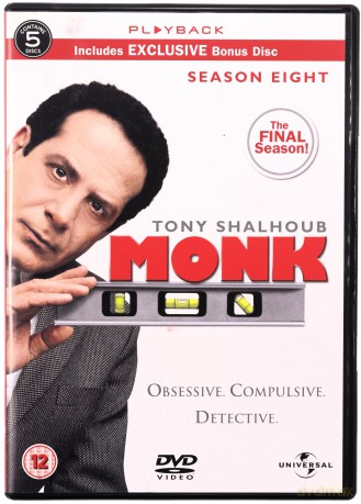 Monk Complete Series (Detektyw Monk) [34DVD]