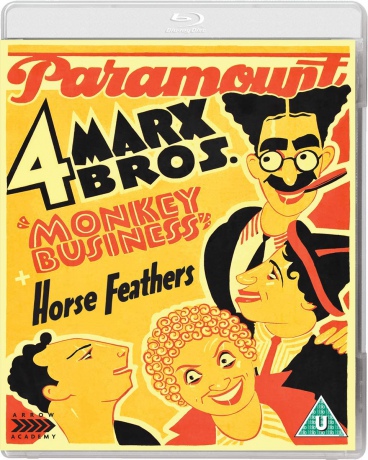 Monkey Business & Horse Feathers (Małpi interes / Końskie pióra) [Blu-Ray]