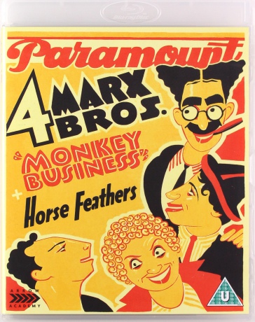 Monkey Business & Horse Feathers (Małpi interes / Końskie pióra) [Blu-Ray]