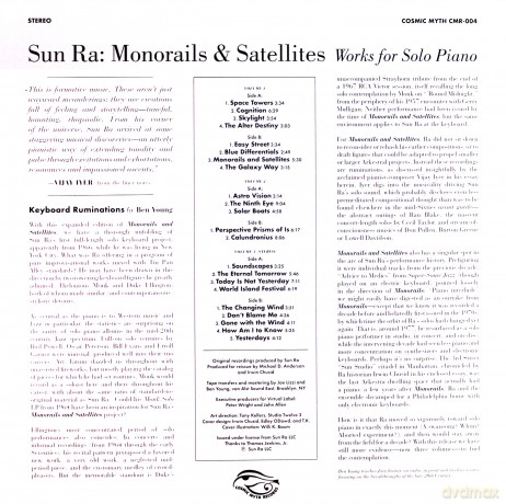 Sun Ra: Monorails And Satellites (Deluxe) [3xWINYL]