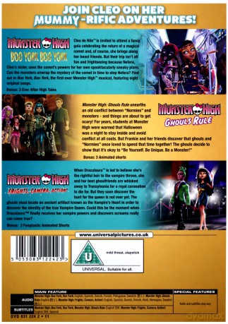 Monster High: The Mummy Adventures [3DVD]