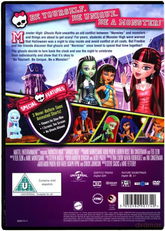 Monster High: The Mummy Adventures [3DVD]