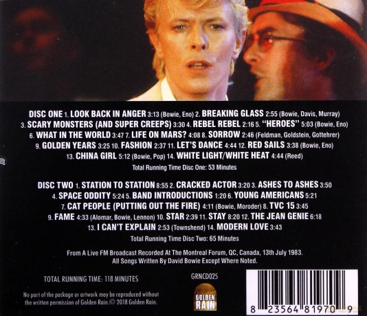 David Bowie: Montreal 1983 [2CD]