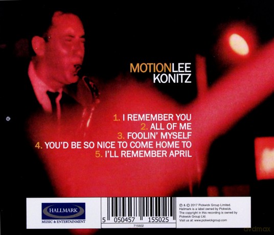Lee Konitz: Motion [CD]