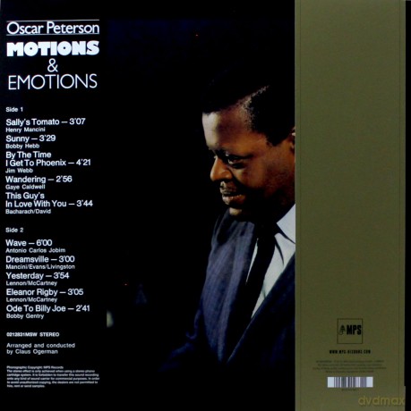 Oscar Peterson: Motions & Emotions [Winyl]