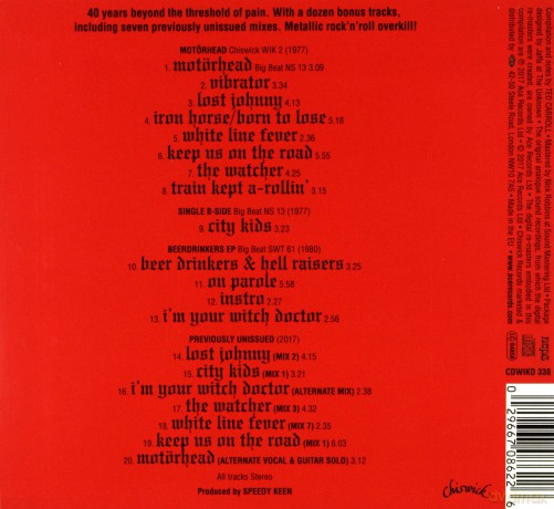 Motorhead: Motorhead: 40th Anniversary Edition [CD]