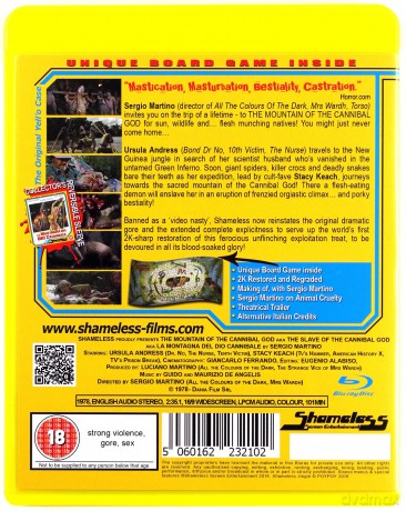 Mountain Of The Cannibal God (Góra Boga kanibalów) [Blu-Ray]