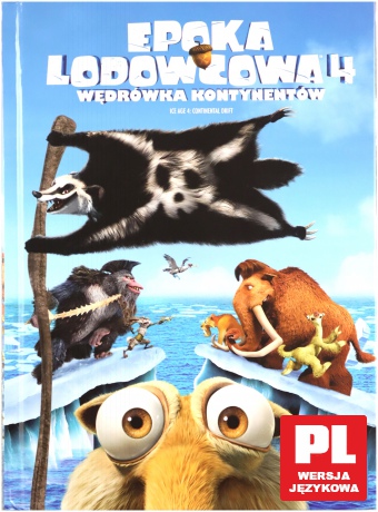 Epoka lodowcowa 4: Wędrówka kontynentów (booklet) [DVD]