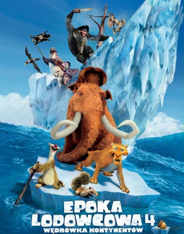 Epoka lodowcowa 4: Wędrówka kontynentów 3D [Blu-Ray 3D]