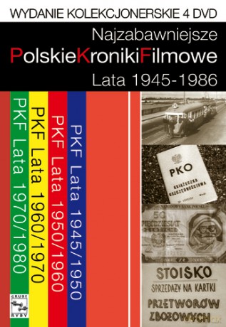 Najzabawniejsze Polskie Kroniki Filmowe Lata 1945-1986 [4DVD]