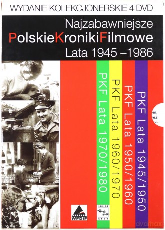 Najzabawniejsze Polskie Kroniki Filmowe Lata 1945-1986 [4DVD]