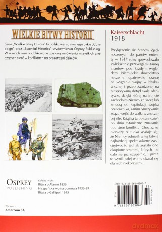Wielkie Bitwy Historii 33: Kaiserschlacht 1918 r. Wiosenna ofensywa Ludendorffa [książka]+[DVD]