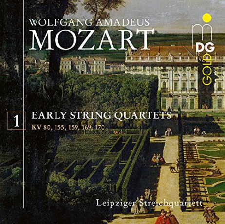 Leipzig String Quartet: Mozart: Early String Quartets Vol 1 [CD]