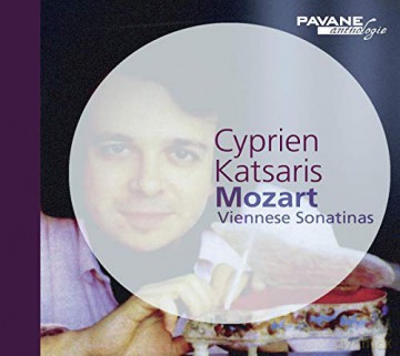 Cyprien Katsaris: Mozart: Six VIennese Sonatinas [CD]
