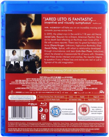 Mr Nobody [Blu-Ray]