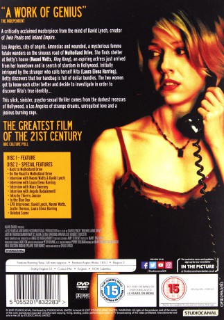 Mulholland Drive (Digitally Restored) [2DVD]