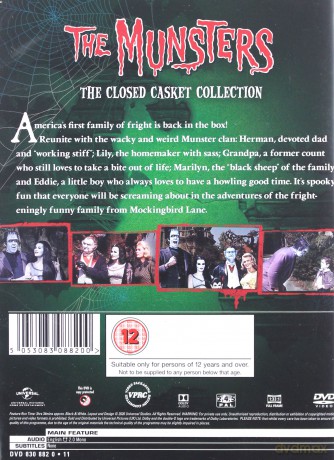 Munsters The Closed Casket Collection The Complete Series [12DVD]
