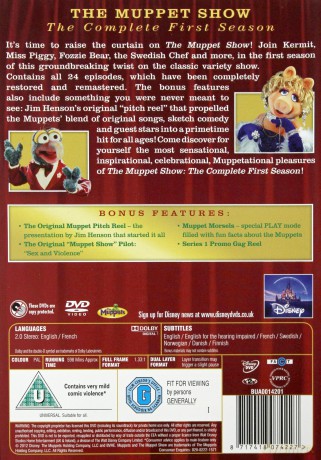 Muppet Show Season 1 (Muppety) [4DVD]