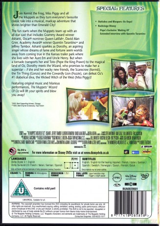 Muppets Wizard Of Oz Uk [DVD]
