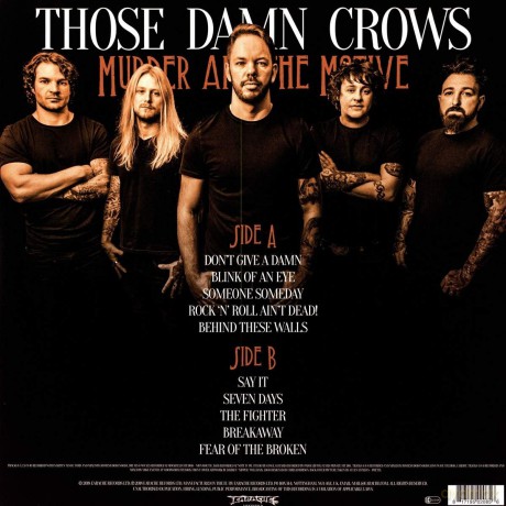 Those Damn Crows: Murder And The Motive [Winyl]