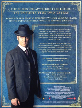 Murdoch Mysteries: The Collection Seasons 1-11 (Detektyw Murdoch) [53DVD]