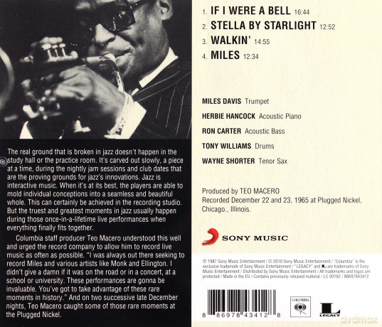 Miles Davis: Cookin' At The Plugged Nickel [CD]