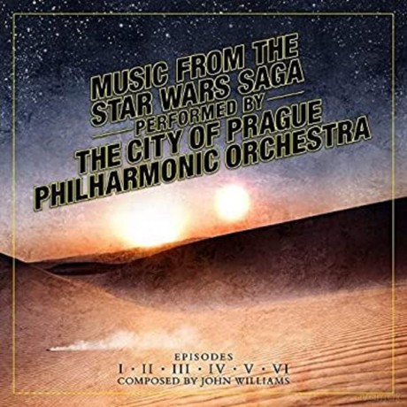 City Of Prague Philharmonic Orchestra: Music From The Star Wars Saga [CD]