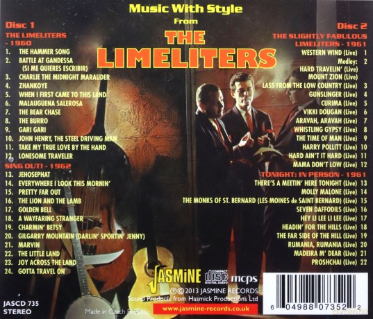 Limeliters: Music With Style From [2CD]