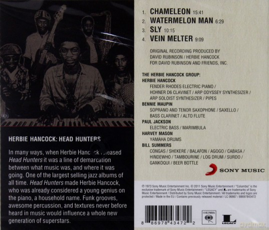 Herbie Hancock: Headhunters [CD]