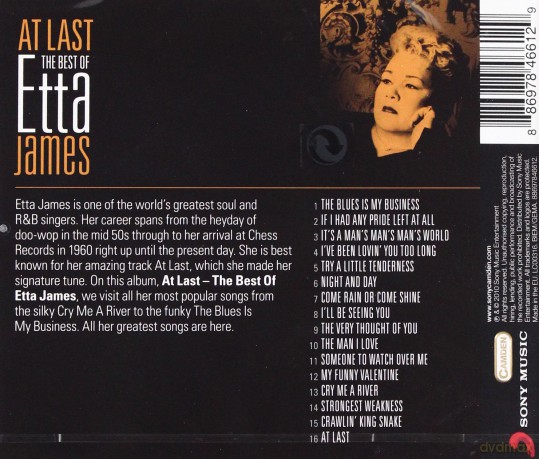 Etta James: At Last - The Best Of [CD]