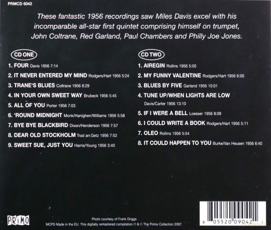 Miles Davis: Must-Have Miles - The 1St Quintet [2CD]