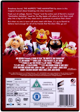 Muppety na Manhattanie [DVD]