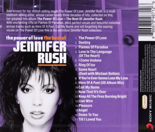 Jennifer Rush: The Power Of Love - The Best Of... [CD]