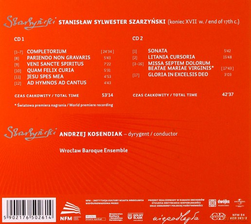 Andrzej Kosendiak: Szarzyński [2CD]