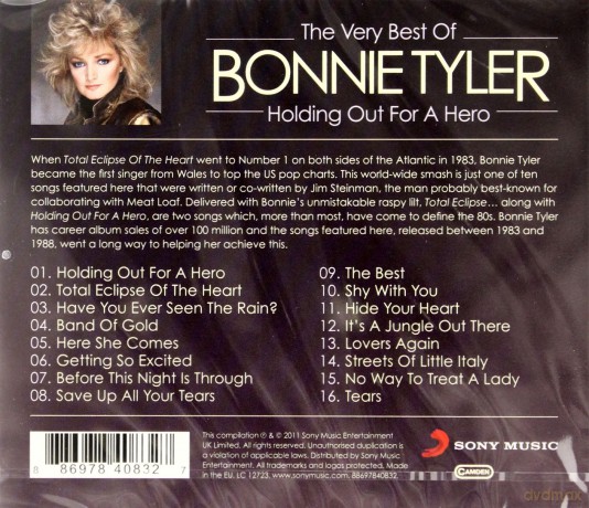 Bonnie Tyler: Holding Out For A Hero: The Very Best Of [CD]