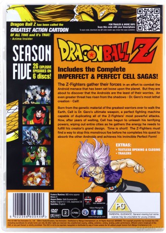 Dragon Ball Z Sezon 5 (Episodes 140-165) [6DVD]