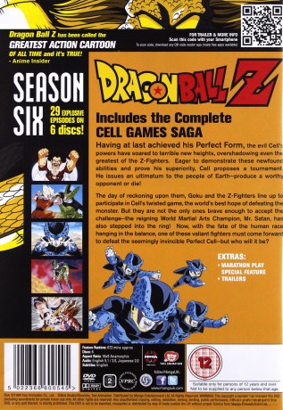 Dragon Ball Z Complete Season 6 [6DVD]