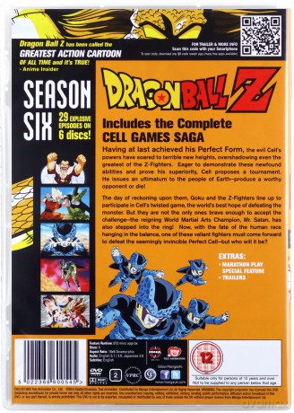 Dragon Ball Z Complete Season 6 [6DVD]
