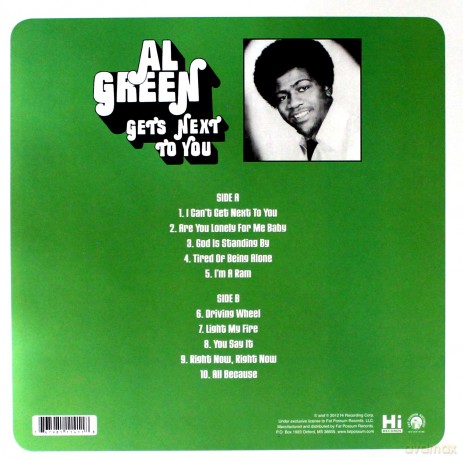 Al Green: GetS Next To You [Winyl]