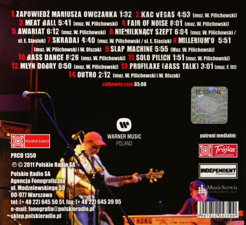 Wojtek Pilichowski Band: Koncert w Trójce Noise Live (digipack) [CD]