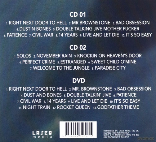 Guns N Roses: Live Box [3CD]