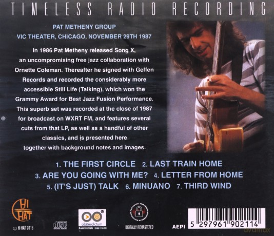 Pat Metheny Group: Live In Chicago - 87 [CD]