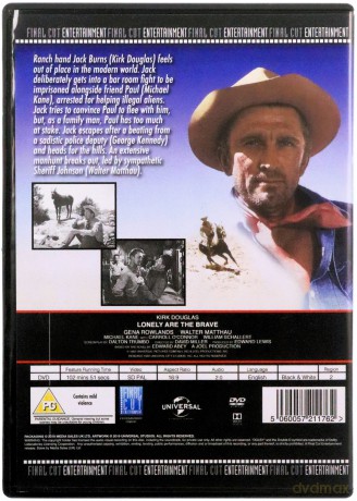 Lonely Are The Brave (Ostatni kowboj) [DVD]