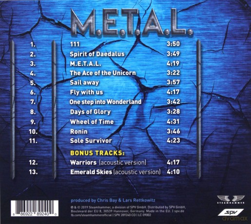 Freedom Call: M.E.T.A.L. (Limited) [CD]
