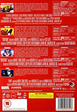 Marvel Anime Box Set [7DVD]